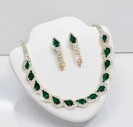 Silver Plated Jewelry Set