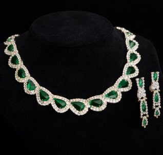 Silver Plated Jewelry Set