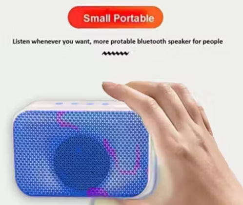 Microbots Bluetooth speaker with super bass sound and good battery backup